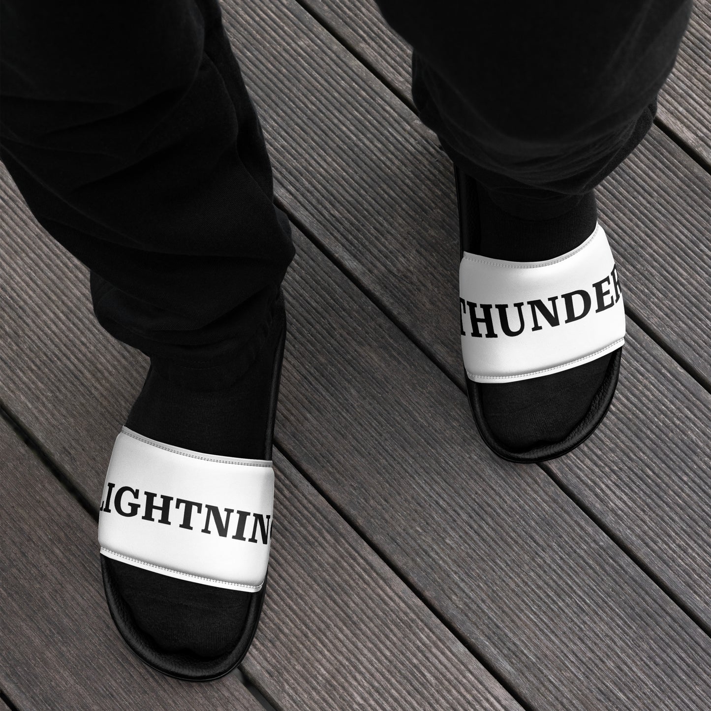 Men’s Lighning & Thunder slides